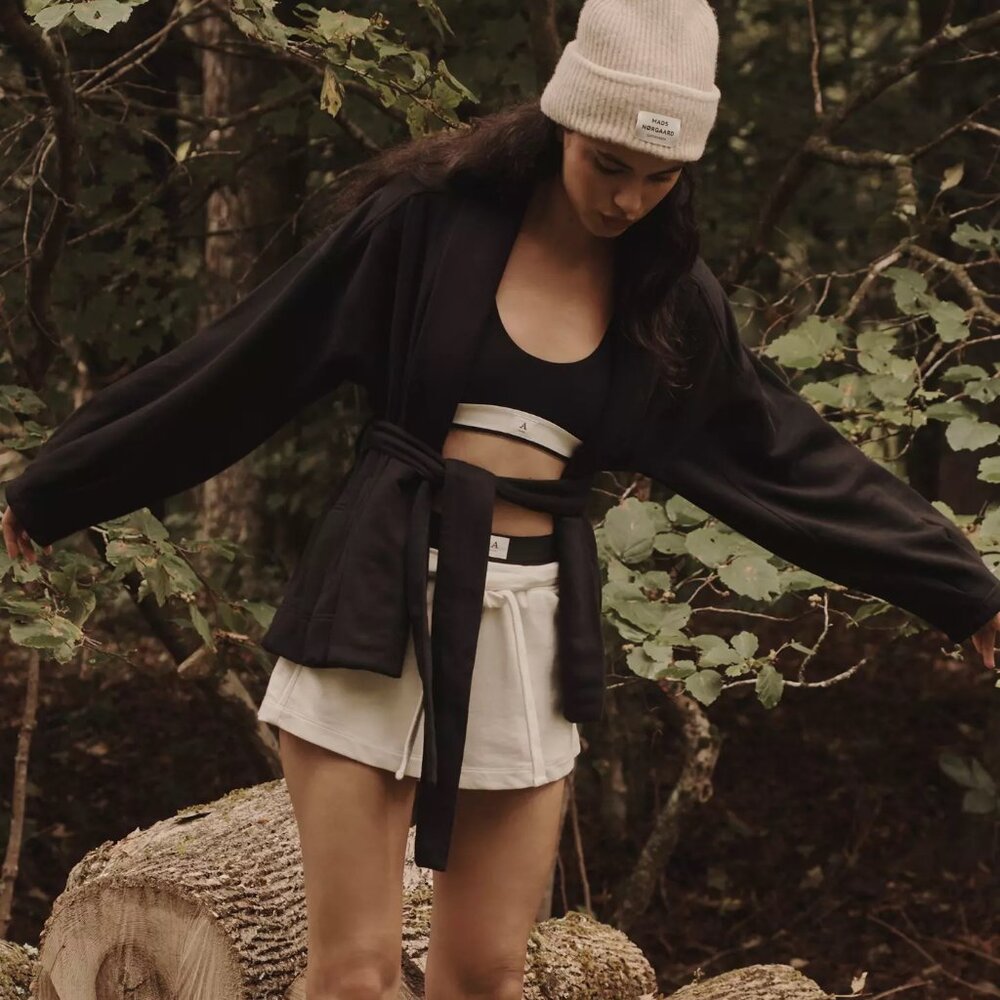 Daily Practice by Anthropologie Double Jump Wrap Jacket Size Small NWT